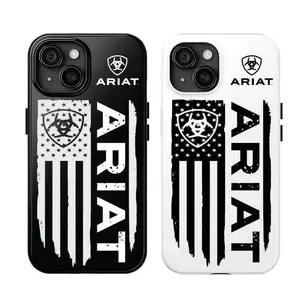 Ariat Phone Case, Ariat Cover Case, Phone Case Matching For Couple Phone Cases Phone Cover Hard Case Tough 2-piece Phone Case