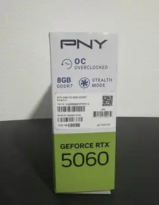 PINY NVIDIA Geforce RTX 5060 CC Dual Fan Graphics Card (8GB GODR7, 128-bit)
