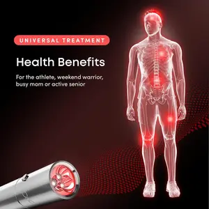 Universal Treatment Red Light Therapy Device for Cold Sore, Canker Sore Treatment, Rechargeable Infrared Wand for Women, Men, Elderly Dogs, and Pets skincare tools blackhead removal tool double chin strap jawline shaper Facial Comfort