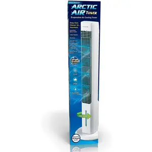 Arctic Air Tower Pure 0S5-800 305 | Speed 38" Cool Tower Oscillating Fan, White