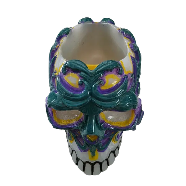 Knickknack - Resin skull deep holder