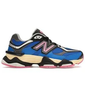 New Balance Men's 9060 Blue Oasis Real Pink, from StockX