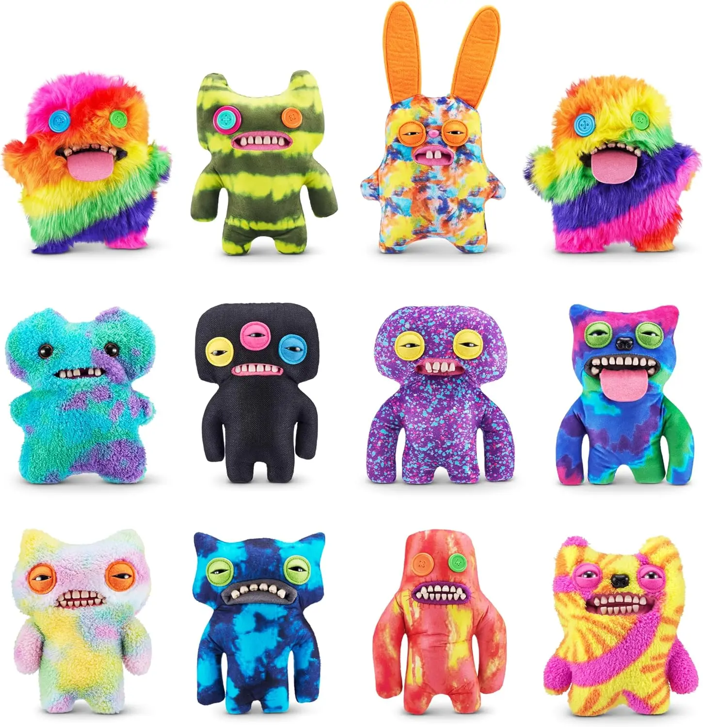 Funny Ugly Monster Fuggler Laboratory Misfits Plush Collectable Stuffed Animal Collectibles Toy - Unique, Quirky, Adorable Character - Perfect Gift for Collectors