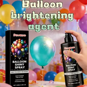 Balloon Shine Enhancer, Long-Lasting Shiny Glossy Finish, Brightening Spray for Perfect Balloons, Ideal for Parties & Events