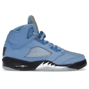 Jordan Men's 5 Retro UNC University Blue Basketball Shoes, from StockX