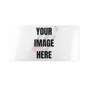 Custom License Plate Personalized with Your Image Here for Unique Vehicle Identification