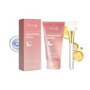 HOYGI Collagen Night Wrapping Mask Overnight Repair Replenish Collagen Anti-Wrinkle Firming Hydrating Moisturizing Peel Off Mask