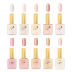 APRÉS Light & Shadow Sheer Gel Nail Polish - Spring Colors Cosmetic for Manicure, Single Item Nail Care Product