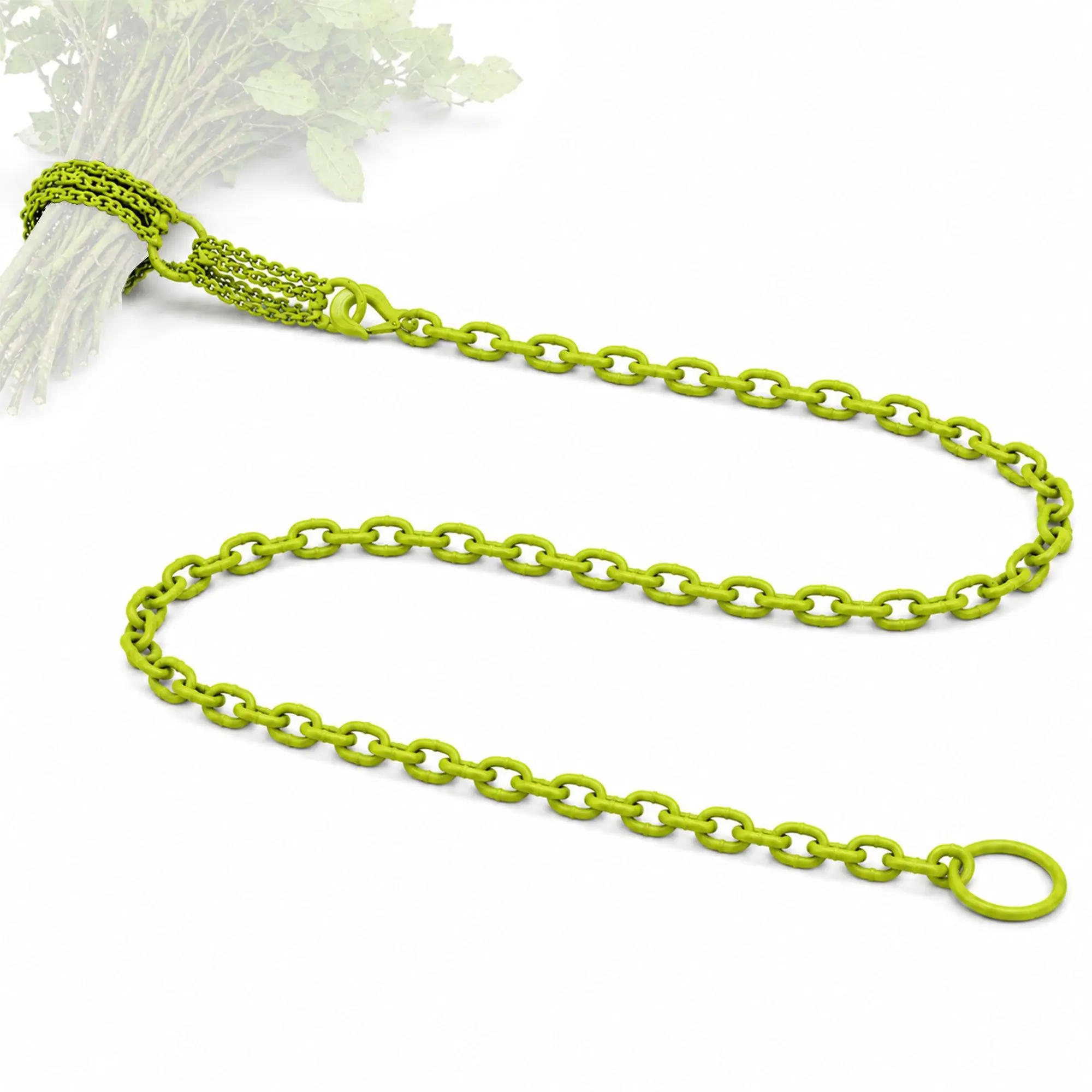 Brush Grubber HD Shrub Clump Tree Grabber Metal Chain System and Tugger Chain
