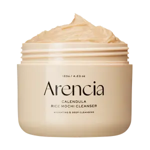 [Arencia Official] Fresh Calendula Mochi Cleanser 4.23oz - Soft & Clarifying Foaming Cleanser for Gentle Skin Care and Facial Cleansing