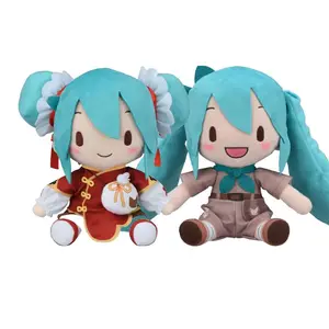 25cm Hatsune Miku Official Fuwa Petit Going Out Series Zoo/Chinatown Stuffed Plush Toy Soft Cuddly Great Texture Authentic Plushie Fan Collection Holiday & Birthday Gifts