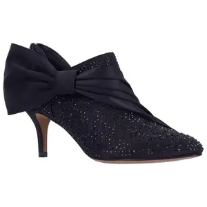 J. Renee' Rhinestone Bootie - Elettra Satin