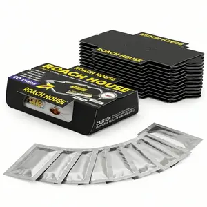 Roach House Sticky Catch Sheets for Home – Multi-Surface Adhesive Pads for Clean & Tidy Spaces – 5 & 10 Pack