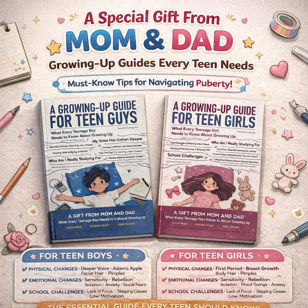 Bedside Books for Teen Girls | A Guide to Emotional Growth, Mental Wellness, and Healthy Puberty Development | A Must-Read for Growing Up