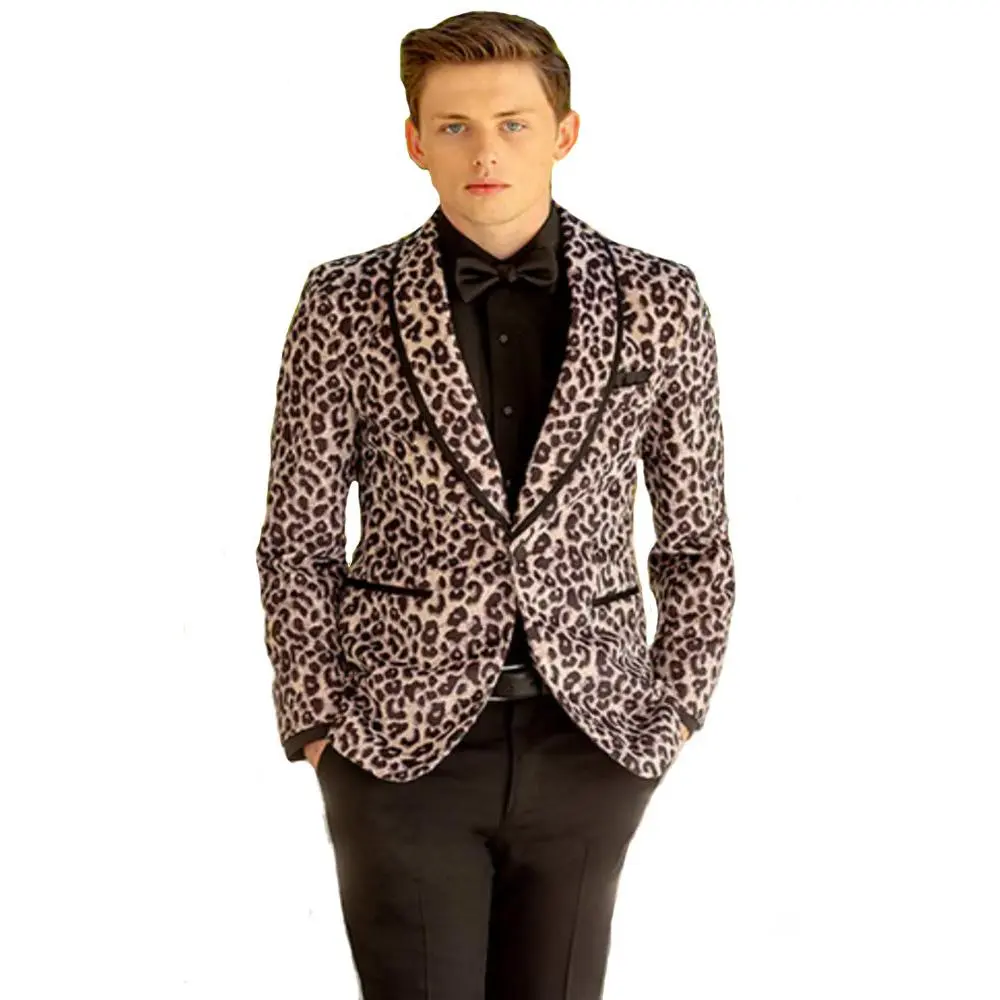 Amari Cheetah Tuxedo Jacket Amari Cheetah Tuxedo Jacket