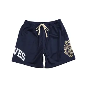 Darcsport 2025 Summer Men's Fashion Beach Shorts Mesh Quick-Dry Multi-Color Sports Shorts for WOLVES LOVERS