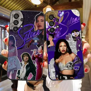 S-Selena Q-Quintanilla Phone Case For iPhone 17 Air 16 15 14 13 12 11 Pro Max Plus Colorful TPU Protective Cover with Cartoon Design