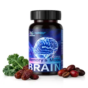 LeafStory Nootropic Brain Supplements for Memory and Focus, Cognitive Function for Mental Health & Clarity with Phosphatidylserine, Vitamin B6 B12, Folate & Dihydromyricetin, 60 Capsules-N2