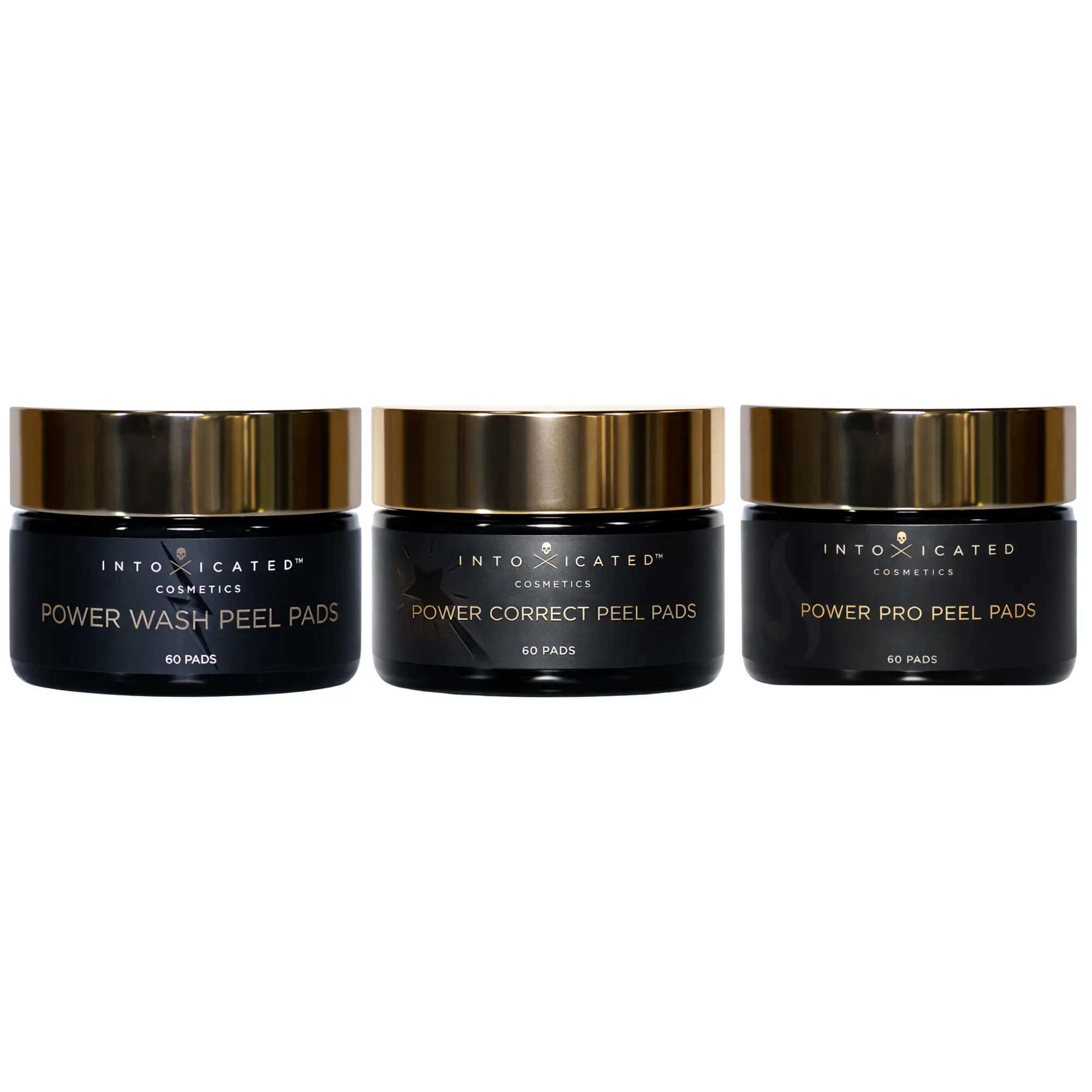 The Peel Pad Trio | Power Wash, Power Correct, & Power Pro Peel Pads
