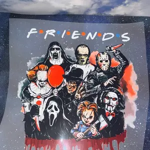 Horror DTF transfer set of 3  Ready to press