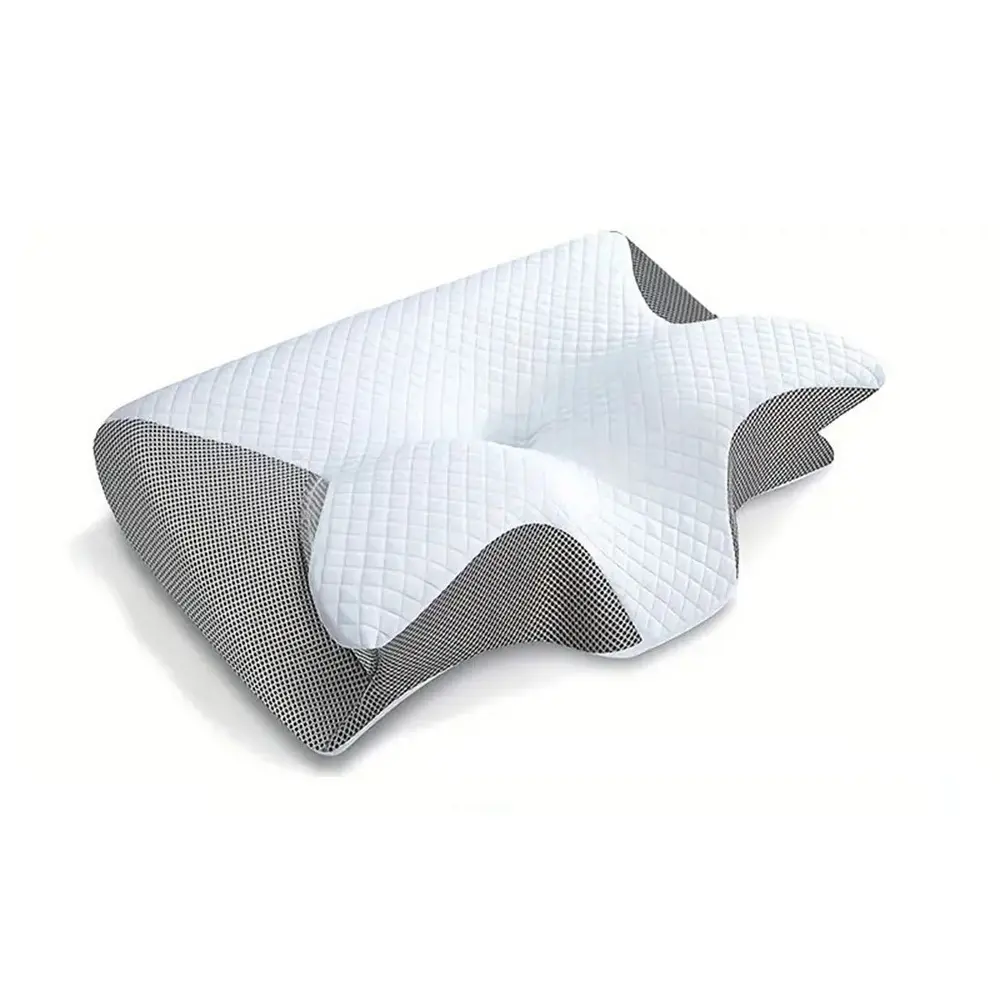 Memory Foam Neck Pillow, Soft ComfortableContour Sleep Pillow for Summer Daily Use,BedNeck Pillow for Side Back Sleepers, BedroomAccessories, Back to School Supplies, BoyfriendGifts, Teacher Gifts, pillow design, cooling pillow, support pillow