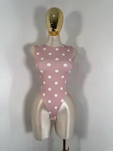 esmeralda polka dot bodysuit