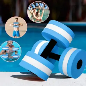 Water Fitness Barbell, Summer Swimming Exercise, Eva Float Dumbbells, Water Fitness Equipment, Unisex Swimwear