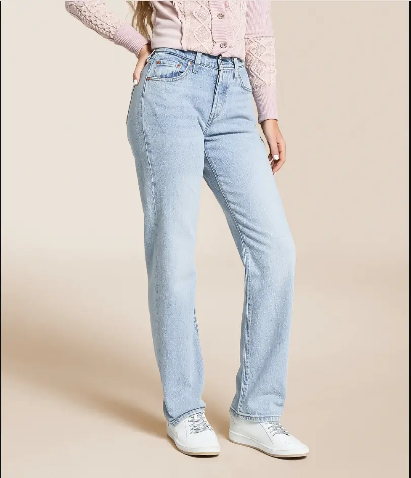 Premium 501 Curve Straight Stretch Jean - Laugh And Lie