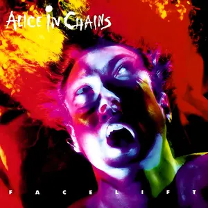 Grunge icons- Alice in Chains Facelift Art image - PLEASE Read Description album cover art