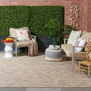 Nourison Positano Solid Indoor Outdoor Rug