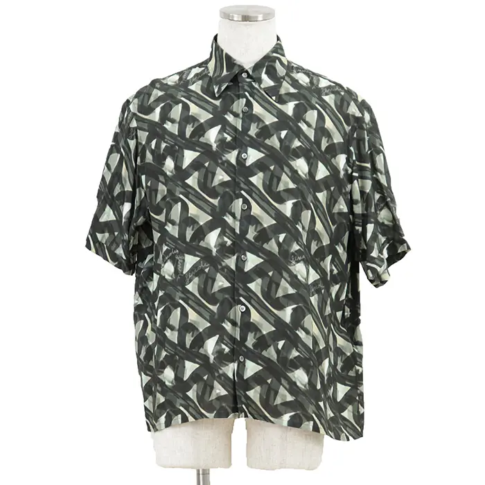 Pre-owned FENDI Other Small Leather Goods Viscose Short Sleeve Shirt