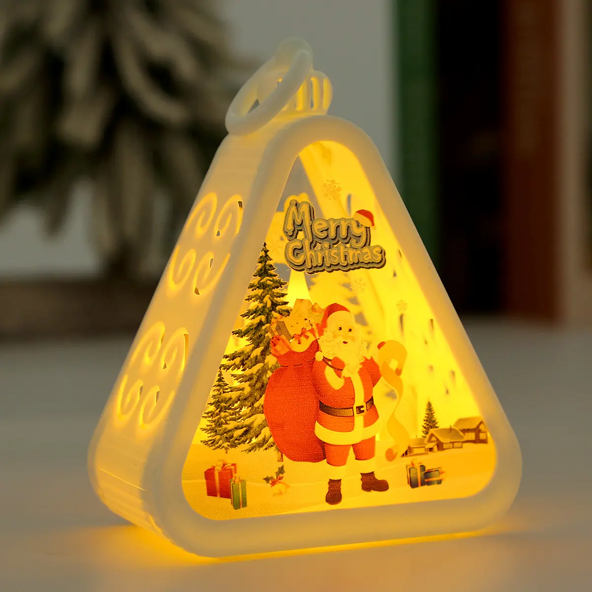Christmas Light Nightlight Old Man Snowman Decoration Nightlight Table Decoration Christmas Decorations
