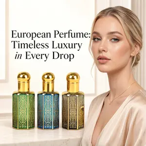 Arabic Perfume, Dubai Style Unisex Rollerball Perfume | 3 Long-Lasting Fragrances: Night Jasmine, Vanilla, Cedar | Ideal for Dates, Parties, and Daily Use, Perfect Holiday Gifts for Valentine's Day/Mother's Day/Father's Day/Christmas, 12ml/0.41oz