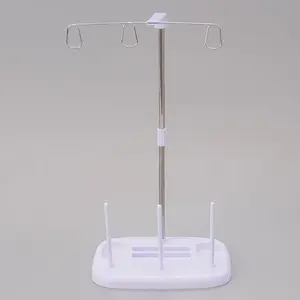 1pc New Thread Rack - Household Sewing Machine Thread Rack, Upgraded Locking Edge Machine Three Thread Rack, Double Thread Rack - Sewing Machine Accessories - For Sewing Enthusiasts & Crafters - Perfect Gift for DIY Projects