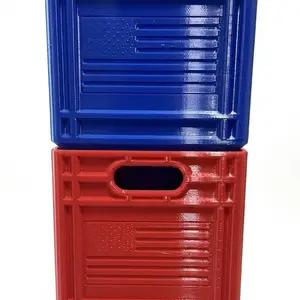 Patriotic 1/2 Gallon Milk Crate Cup Holder Organizer - Retro Style 3D Printed PETG for Vehicle Storage & Organization - Lightweight Durable Design for Drinks Snacks Keys - Cool car accessory