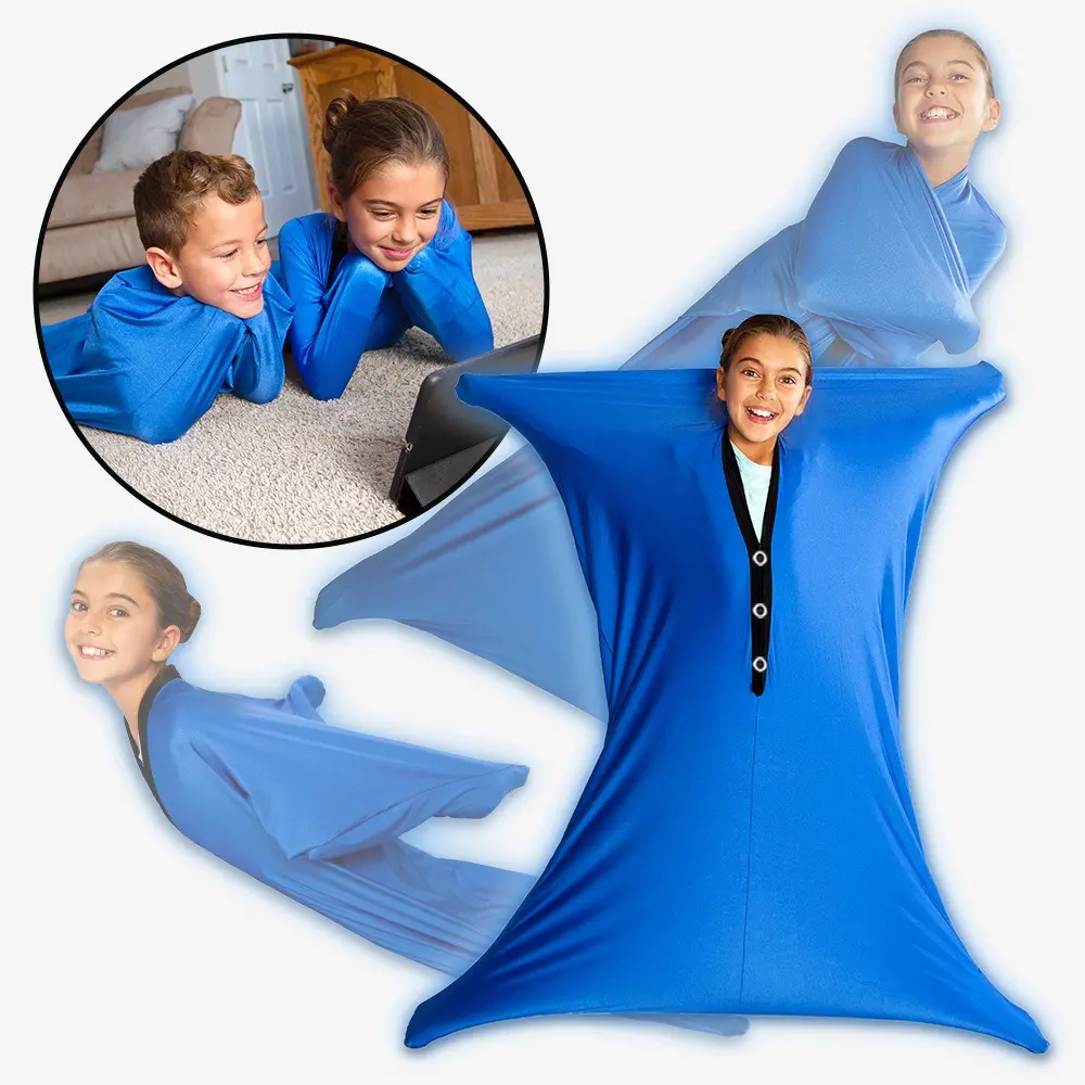 Body Sock Dynamic Movement Sensory Sox,Full Body Stretch Wrap for Kids & Adults,Sensory Integration Therapy, Calming Anxiety, ADHD & Autism Support,Indoor Active Play & Deep Pressure Stimulation
