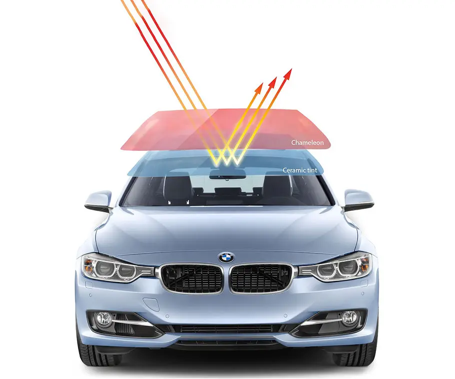 UltraVision Chameleon + Heat Rejection Tint combo