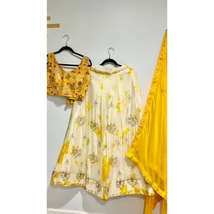 Rajasthani Royal Gota Patti Lehenga Set | Haldi & Teen Celebration Wear