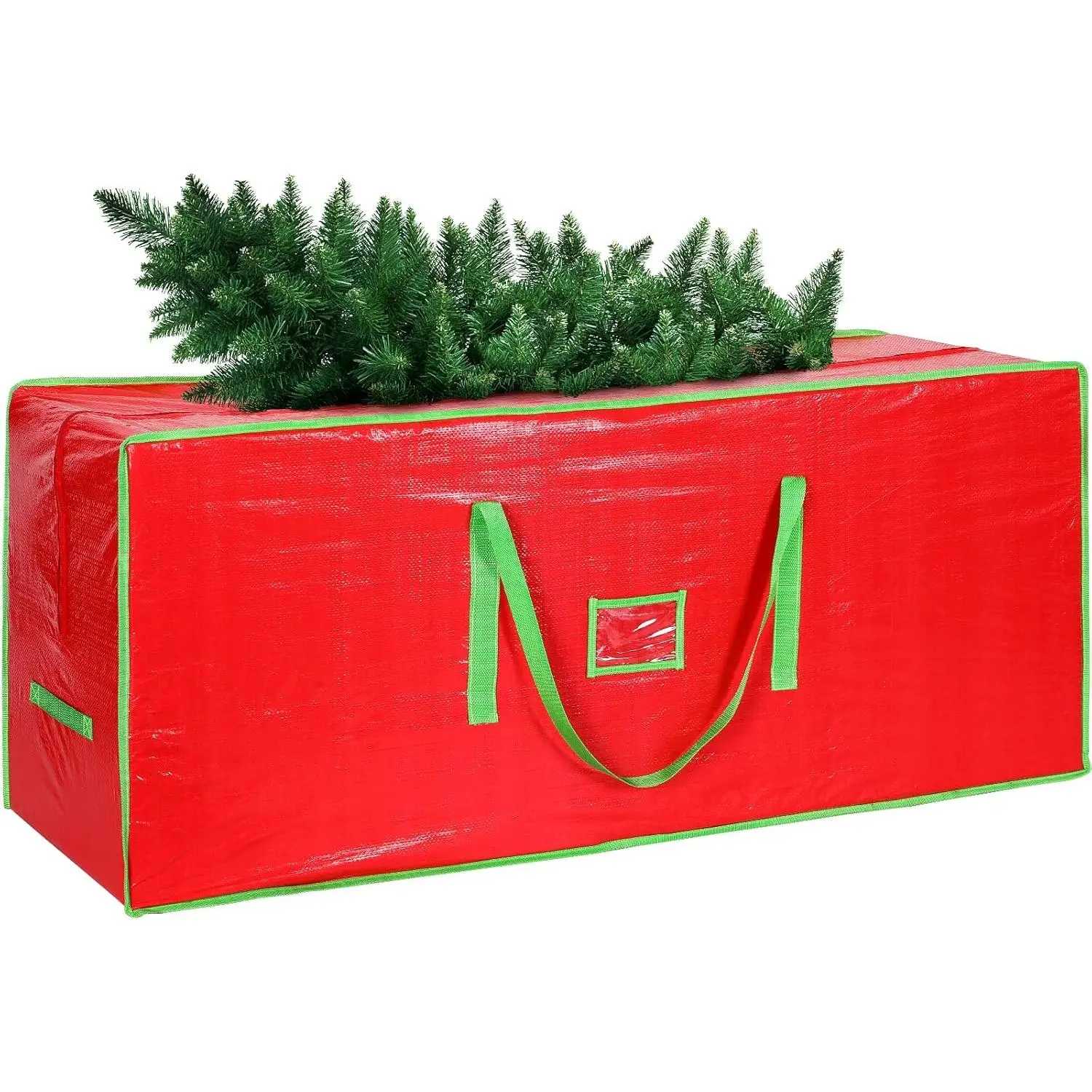 Christmas Tree Storage Bag - Fits Up to 9 ft Tall Artificial Tree, Christmas Tree Storage Box Strong Handles & Zippers Waterproof Material