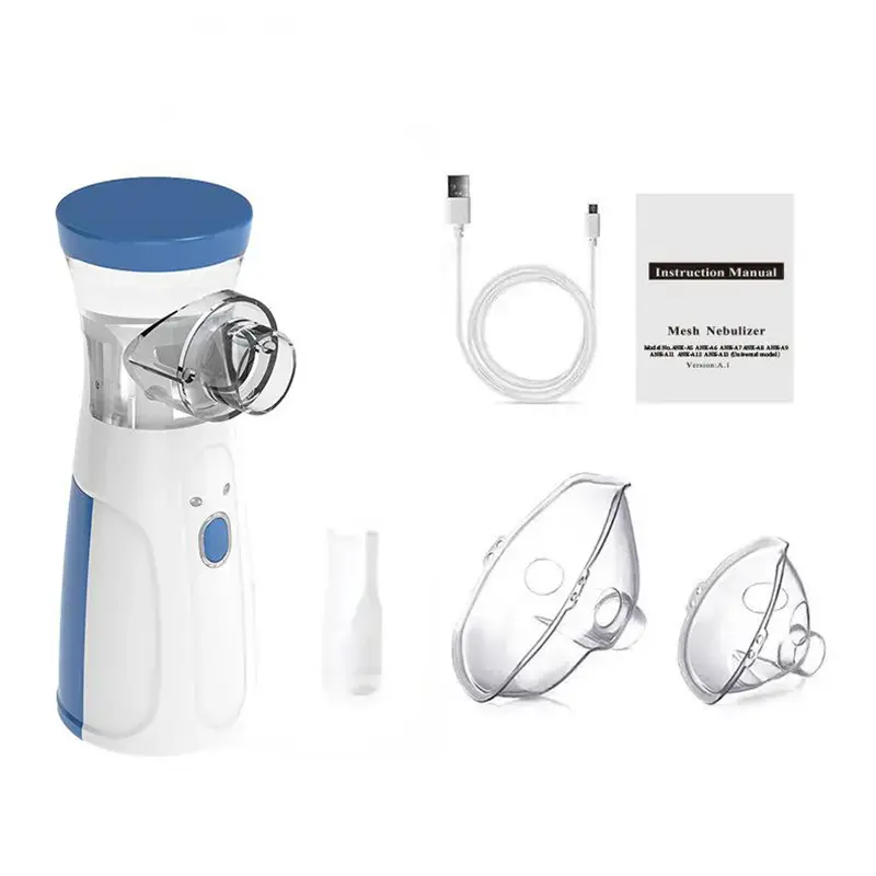 Ultrasonic Facial Nebulizer, a Lightweight and Cordless Mister for Daily Skin Hydration, Portable Handheld Personal Care Device with Mild Mist, Skin Care, Moisturizing, Rechargeable Handheld Nebulizer