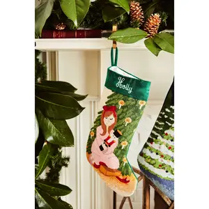 PREORDER FOR 2026: Clara Full Size Needlepoint Christmas Stocking