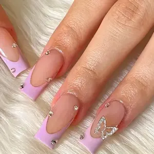 Butterfly 3D Press On Nails