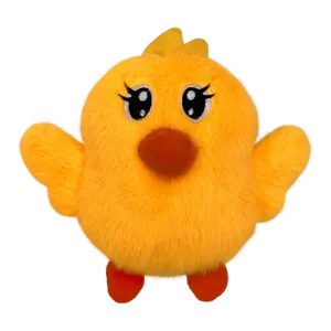 Snuzzles Kiddos Chick, Small Squeak Dog Toy