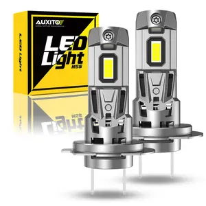 AUXITO Super Bright H7 LED Headlight Kit High Low Beam Bulbs 22000LM 6500K White AUXITO Super Bright H7 LED Headlight Kit High Low Beam Bulbs 22000LM 6500K White