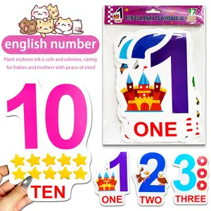 Teeny Baby Math Flashcards Set, 20 Cards for Kids Learning Numbers 1-20, Enhance Memory & Arithmetic Skills, Perfect Gift for Children