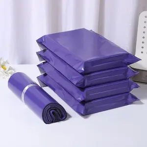 100 pcs of simple purple express bags, blank purple mailing bags, Poly Mailer, Postal Bags, used for safe transportation, suitable for packaging clothing, stationery, party gifts, versatile packaging, ideal Christmas gift packaging, meeting all your needs