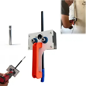 Efficient Cable Pulling Tool for Drill â Heavy-Duty Wire Puller for Conduit, 8mm Capacity Cable Feeding Tool for Electricians, Smooth Wiring Through Pipes & Tight