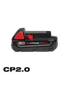 Milwaukee M18 2.0 Ah Lithium-Ion Compact Battery No Wraparound