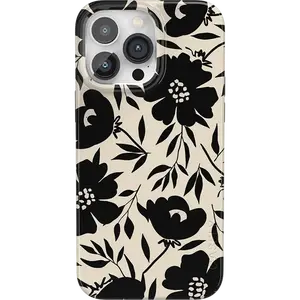 Casely iPhone 14 Pro Max Case | Dark Fantasy | Contrast Floral | Compatible with MagSafe | Classic Ultra Thin Design