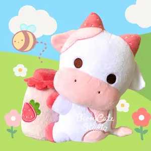 Strawberry Cow Collectable Plushie
